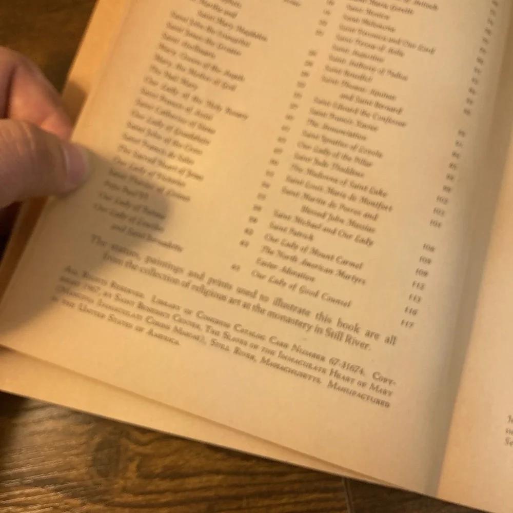 Communion of the Saints Immaculate Heart‎ of Mary Catholic Marian History 1967